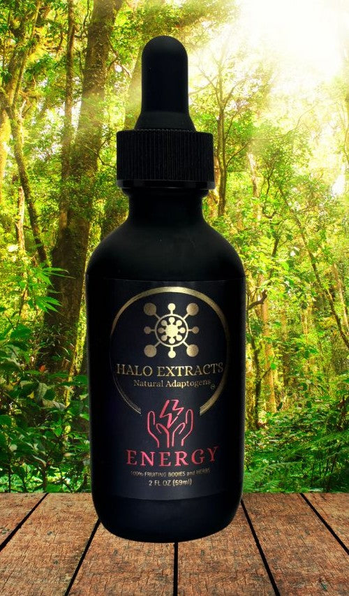 ENERGY - HALO EXTRACTS - LIQUID SUPPLEMENT - 2OZ DROPPER