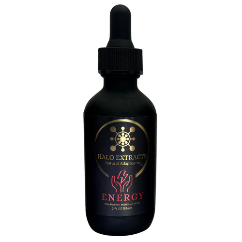 ENERGY - HALO EXTRACTS - LIQUID SUPPLEMENT - 2OZ DROPPER