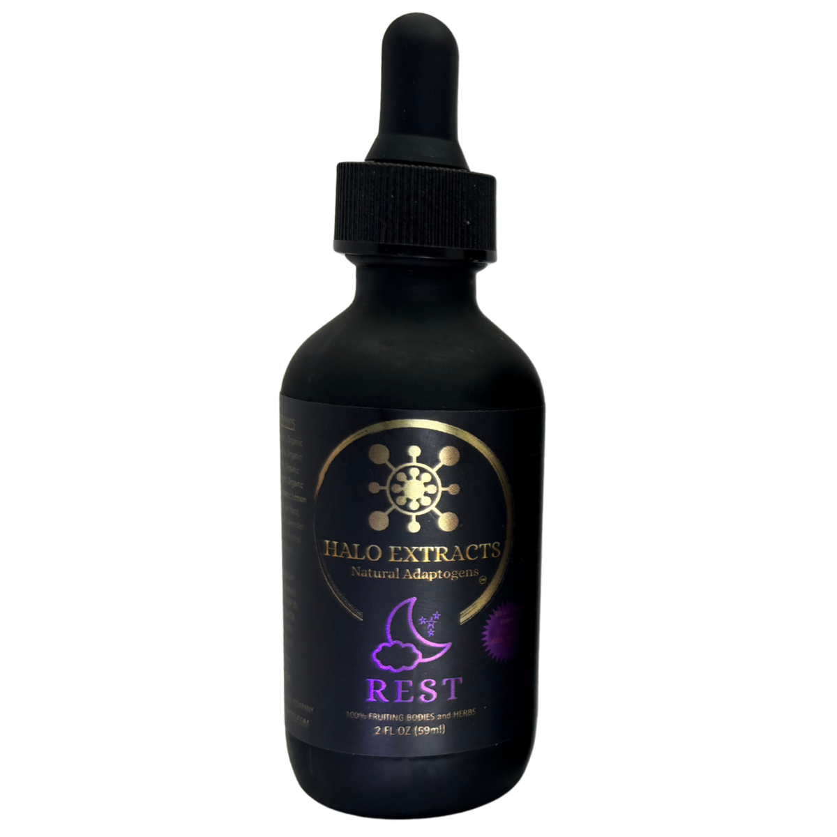 REST - HALO EXTRACTS - LIQUID SUPPLEMENT - 2OZ DROPPER
