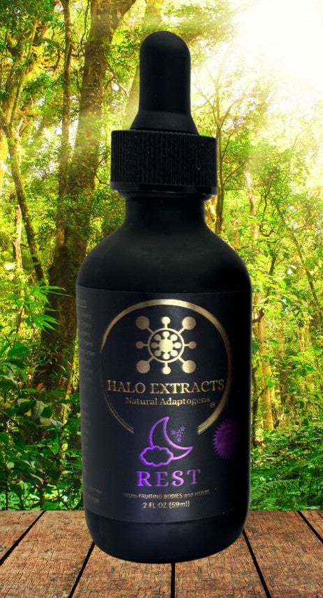 REST - HALO EXTRACTS - LIQUID SUPPLEMENT - 2OZ DROPPER