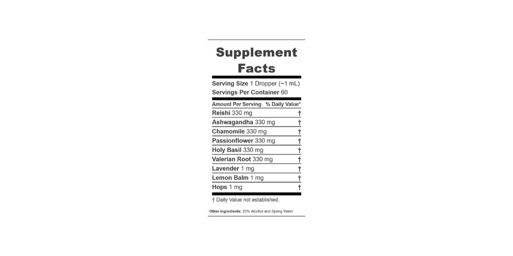 REST - HALO EXTRACTS - LIQUID SUPPLEMENT - 2OZ DROPPER